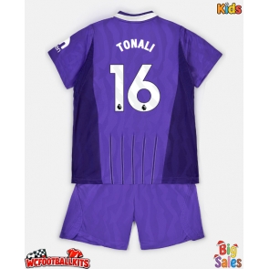 Tottenham Hotspur Sandro Tonali #16 Replica Third Stadium Kit for Kids 2026-27 Short Sleeve (+ pants)